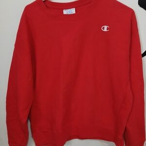Champion Red Sweatshirt